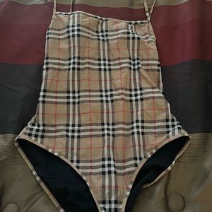 Authentic burberry swim suit.size medium